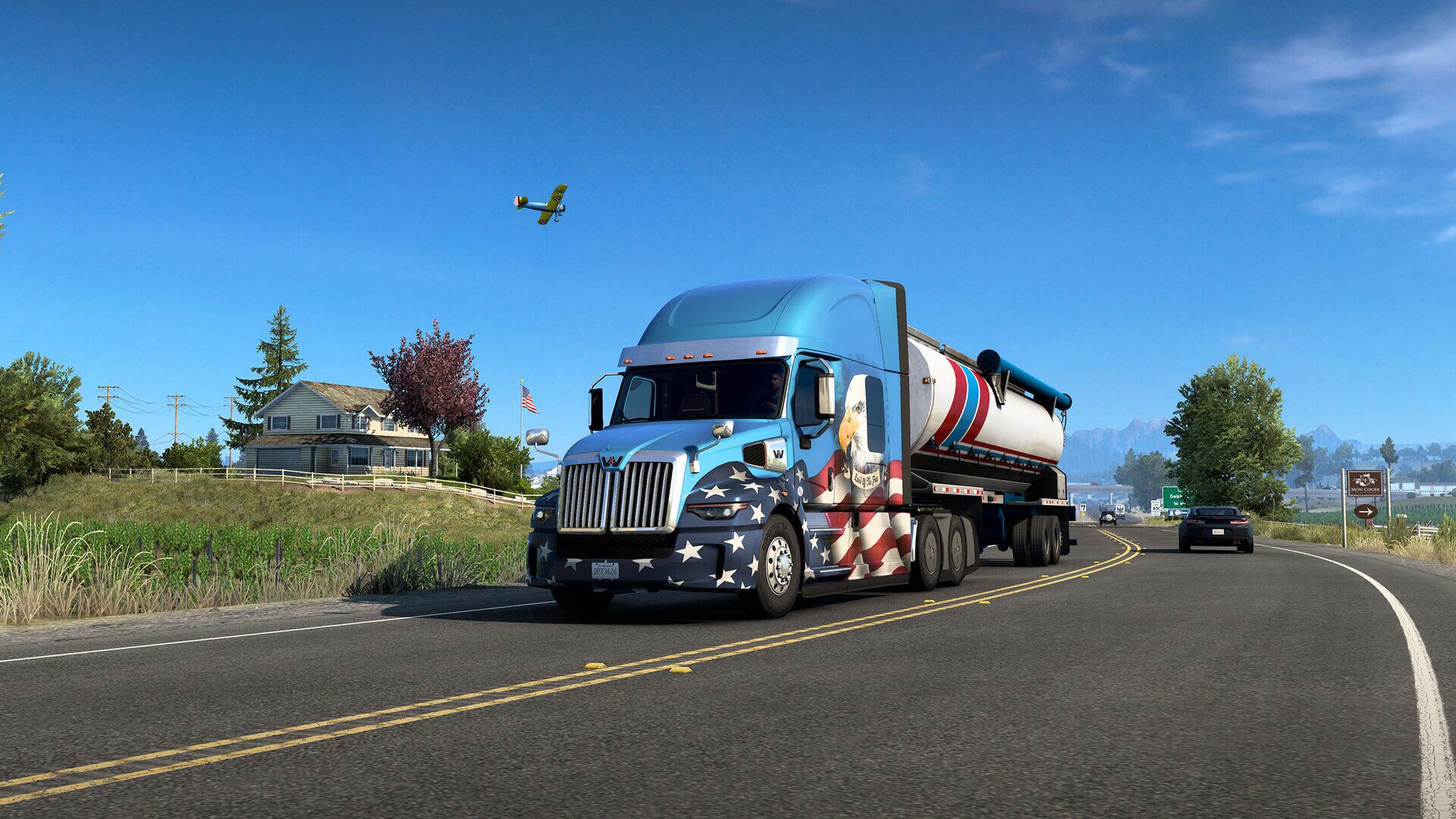 American Truck Simulator oyun içi görsel 1