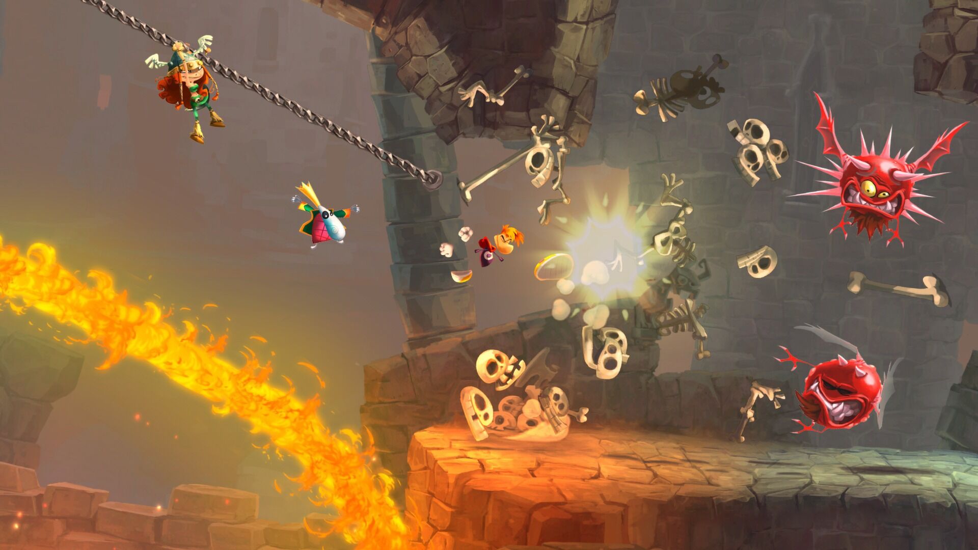Rayman Legends oyun içi görsel 1