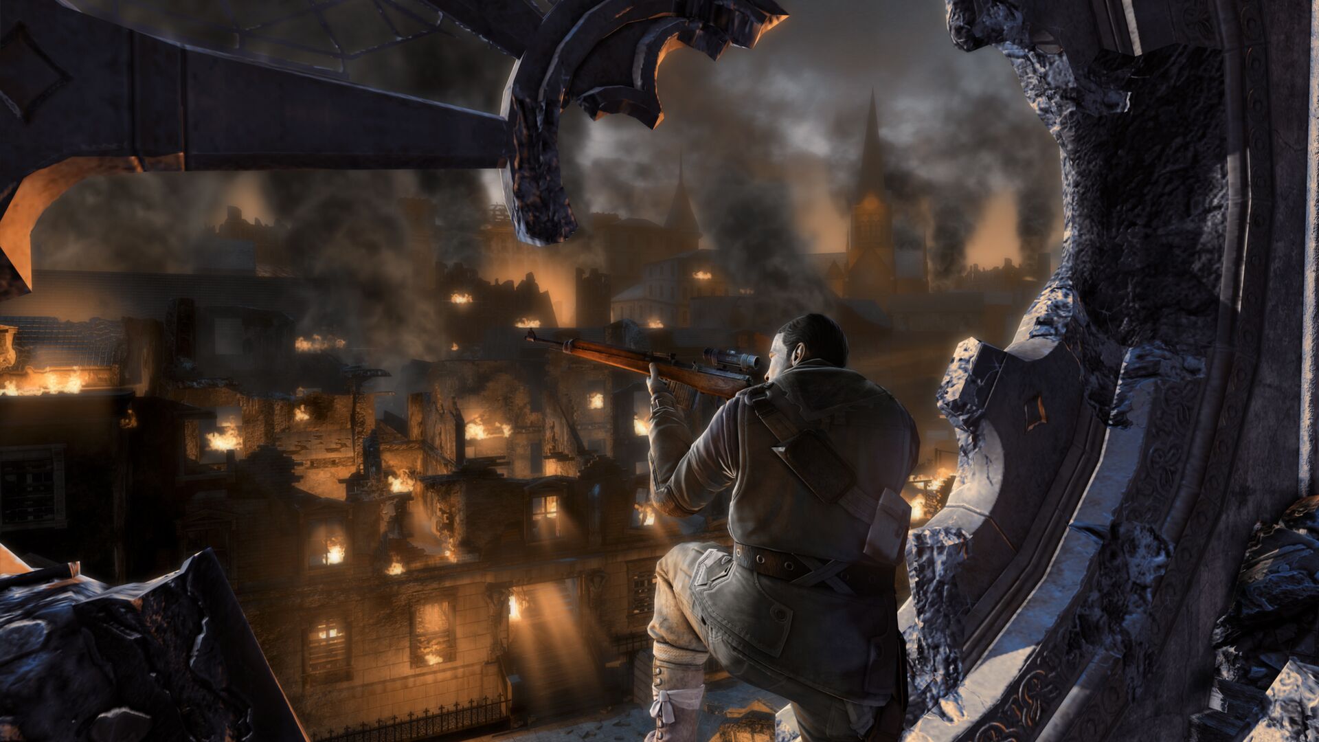 Sniper Elite V2 oyun içi görsel 1