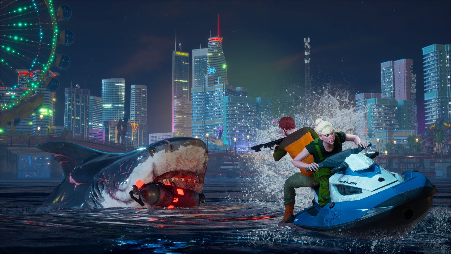 Maneater PS4 & PS5 oyun içi görsel 1