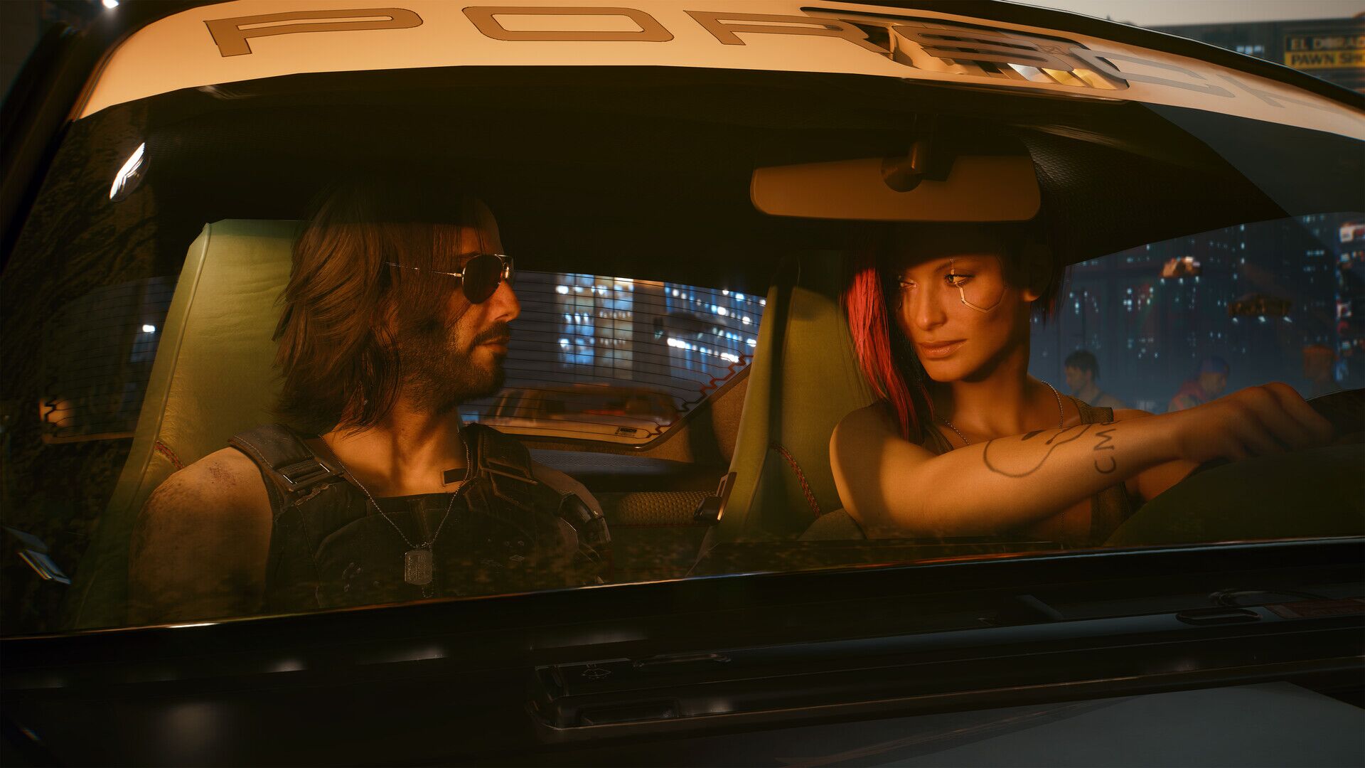 Cyberpunk 2077 PS4 oyun içi görsel 1