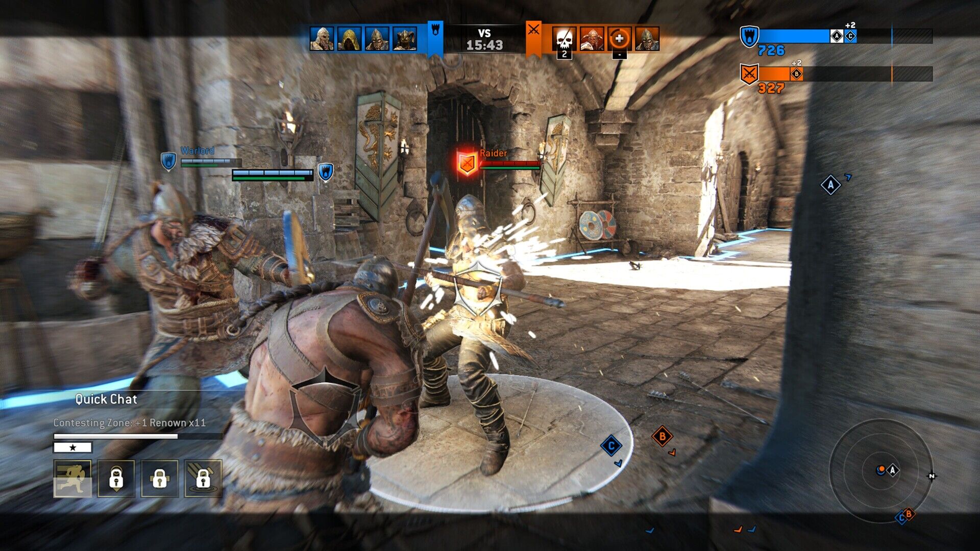 For Honor PS4 oyun içi görsel 2