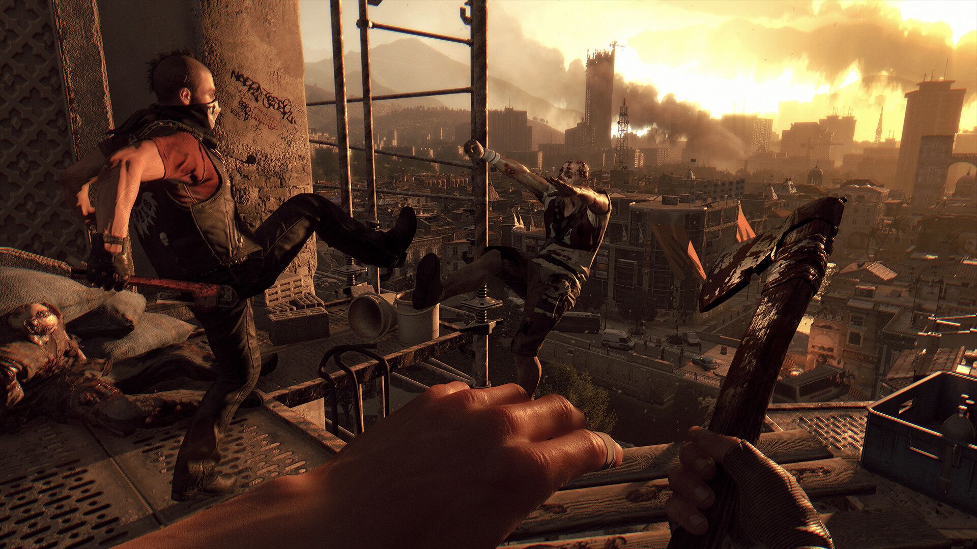 Dying Light PS4 oyun içi görsel 3