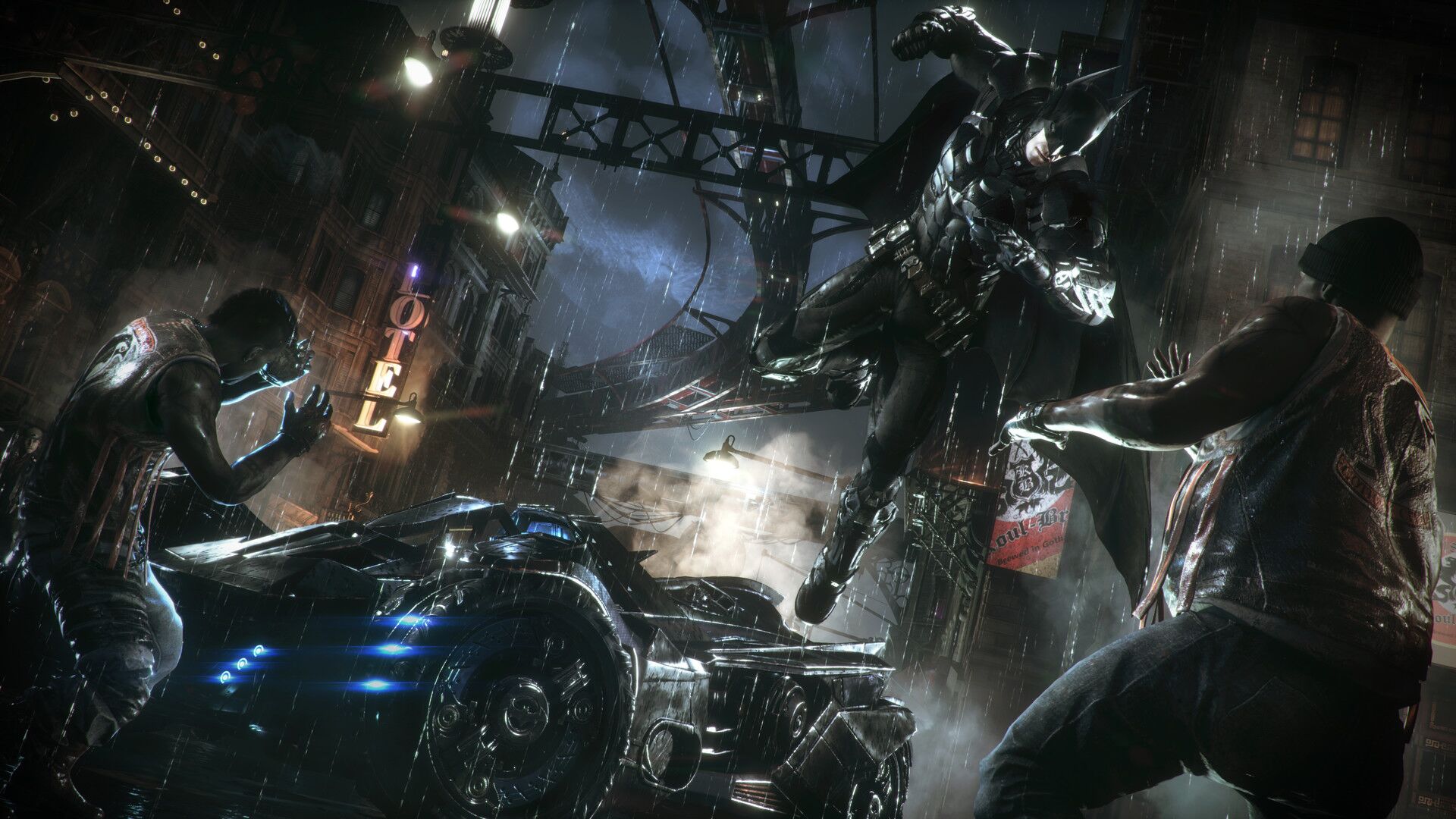 Batman Arkham Knight PS4 oyun içi görsel 1