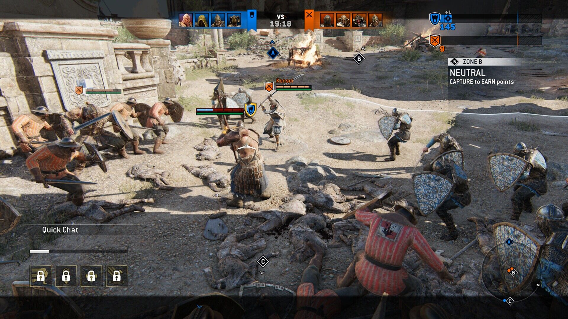 For Honor PS4 oyun içi görsel 1