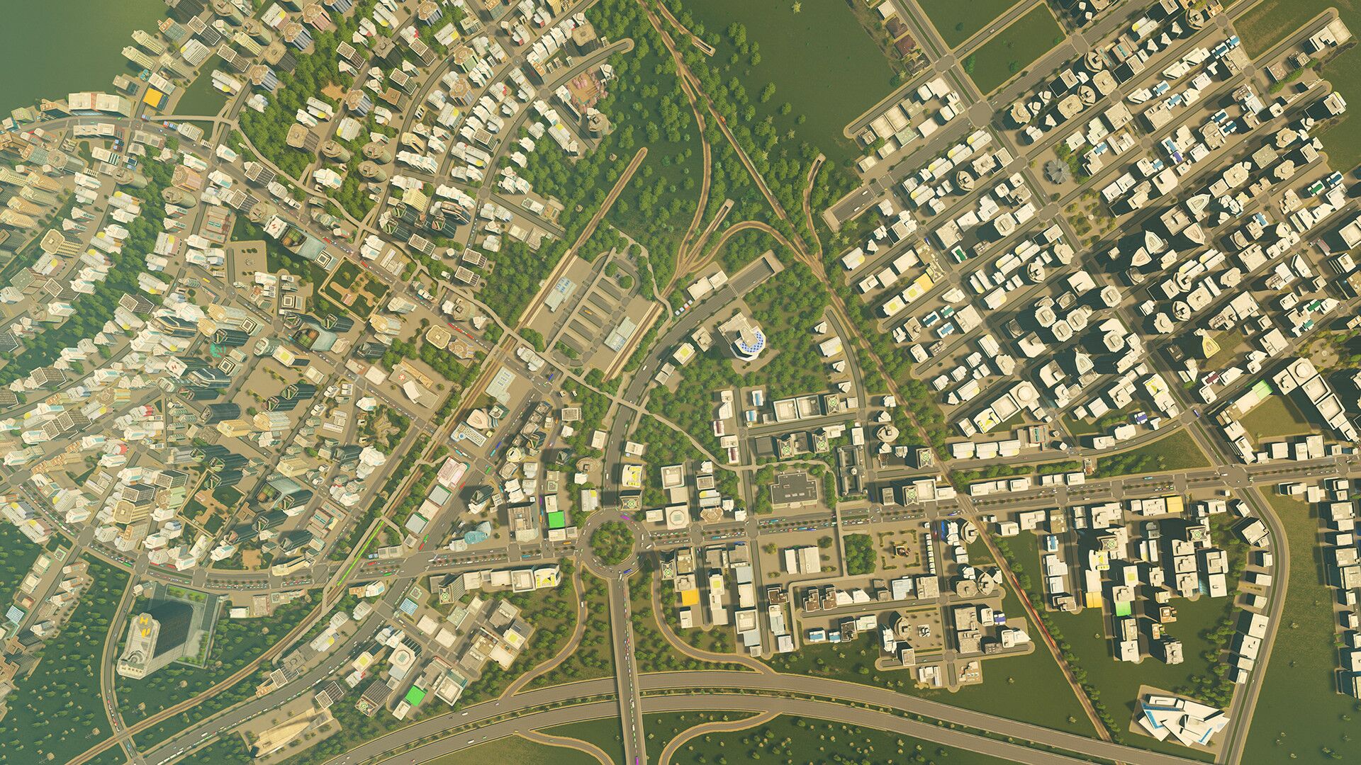 Cities Skylines PS4 oyun içi görsel 2