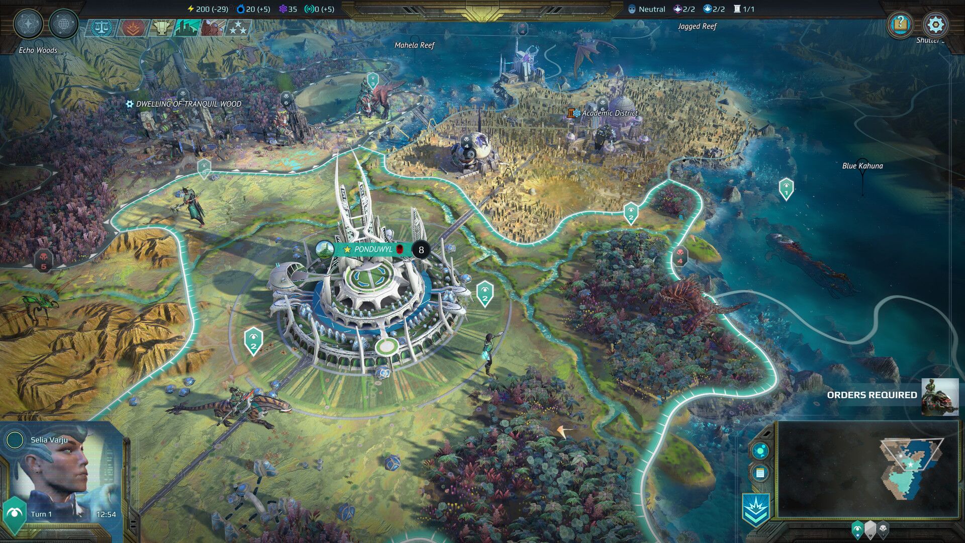Age of Wonders: Planetfall Deluxe Edition Steam Key oyun içi görsel 2