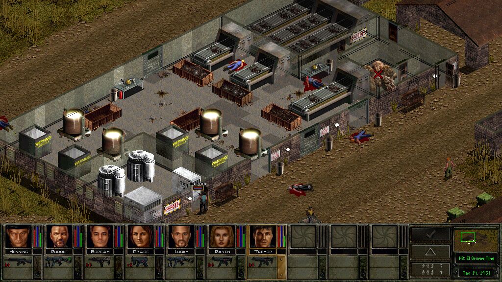Jagged Alliance 2 - Wildfire Steam Key oyun içi görsel 3