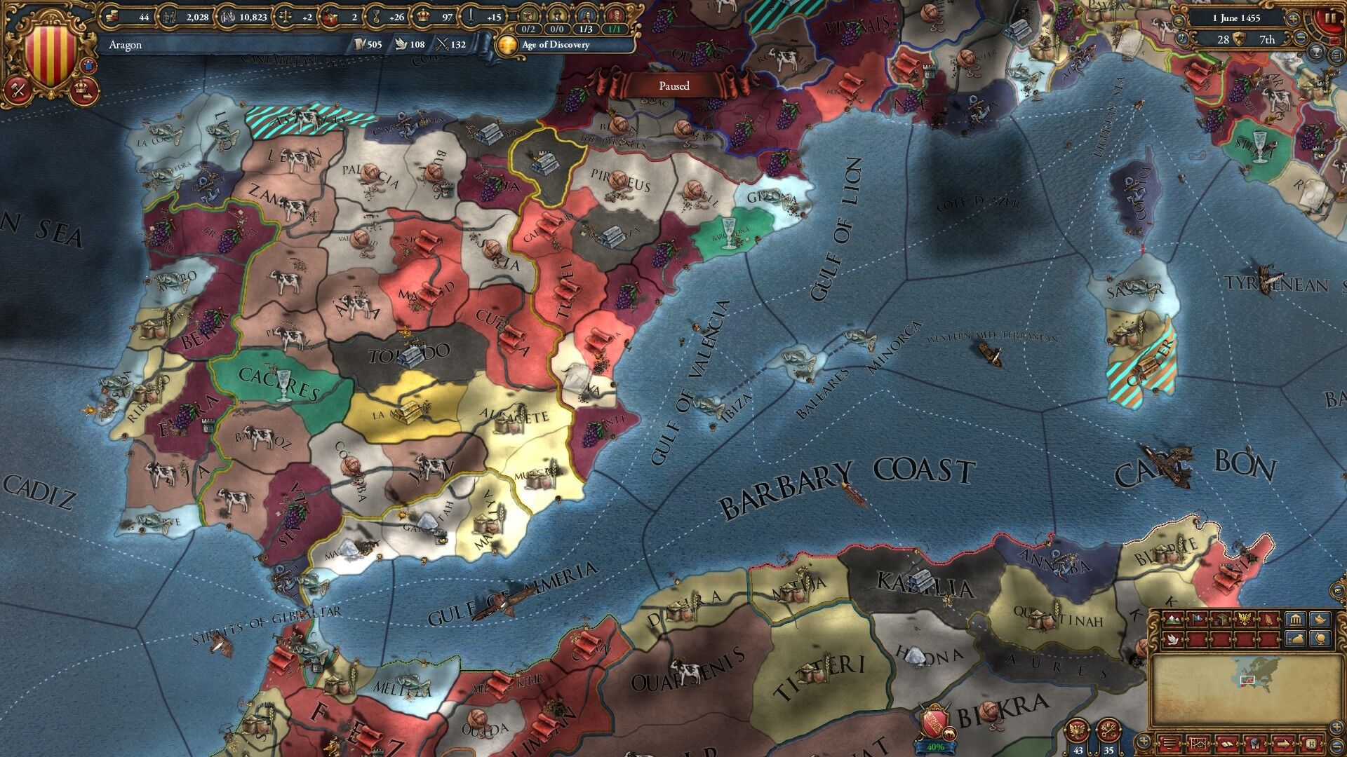 Europa Universalis IV oyun içi görsel 3