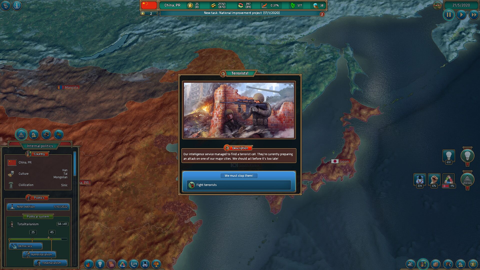 Realpolitiks Steam Key oyun içi görsel 2