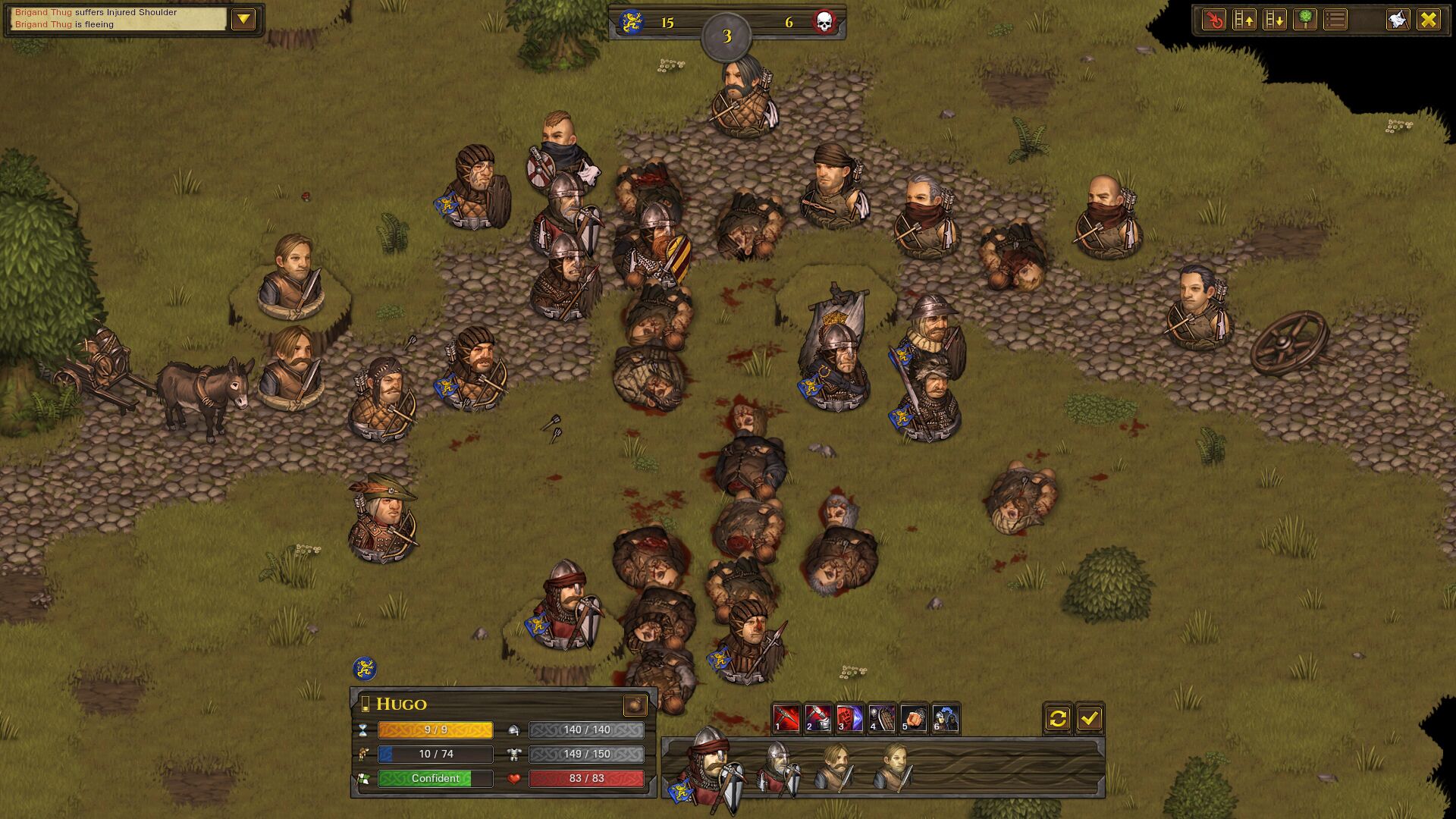 Battle Brothers oyun içi görsel 1