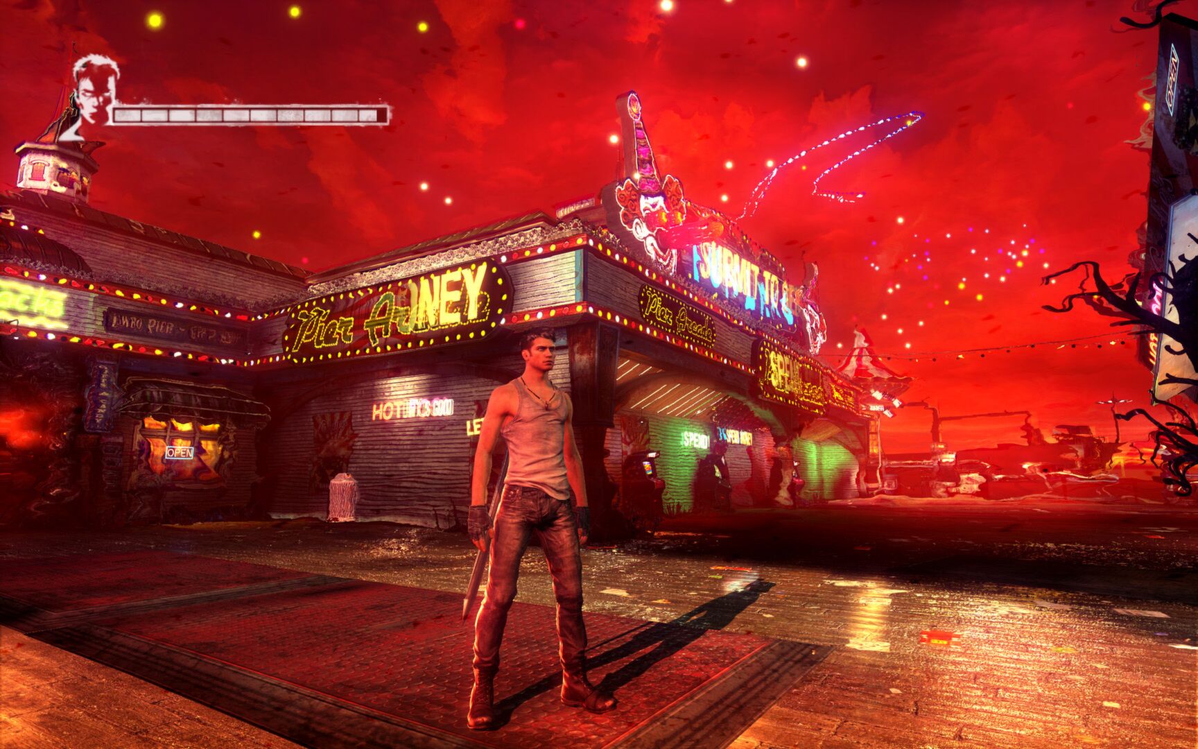 DmC: Devil May Cry oyun içi görsel 1