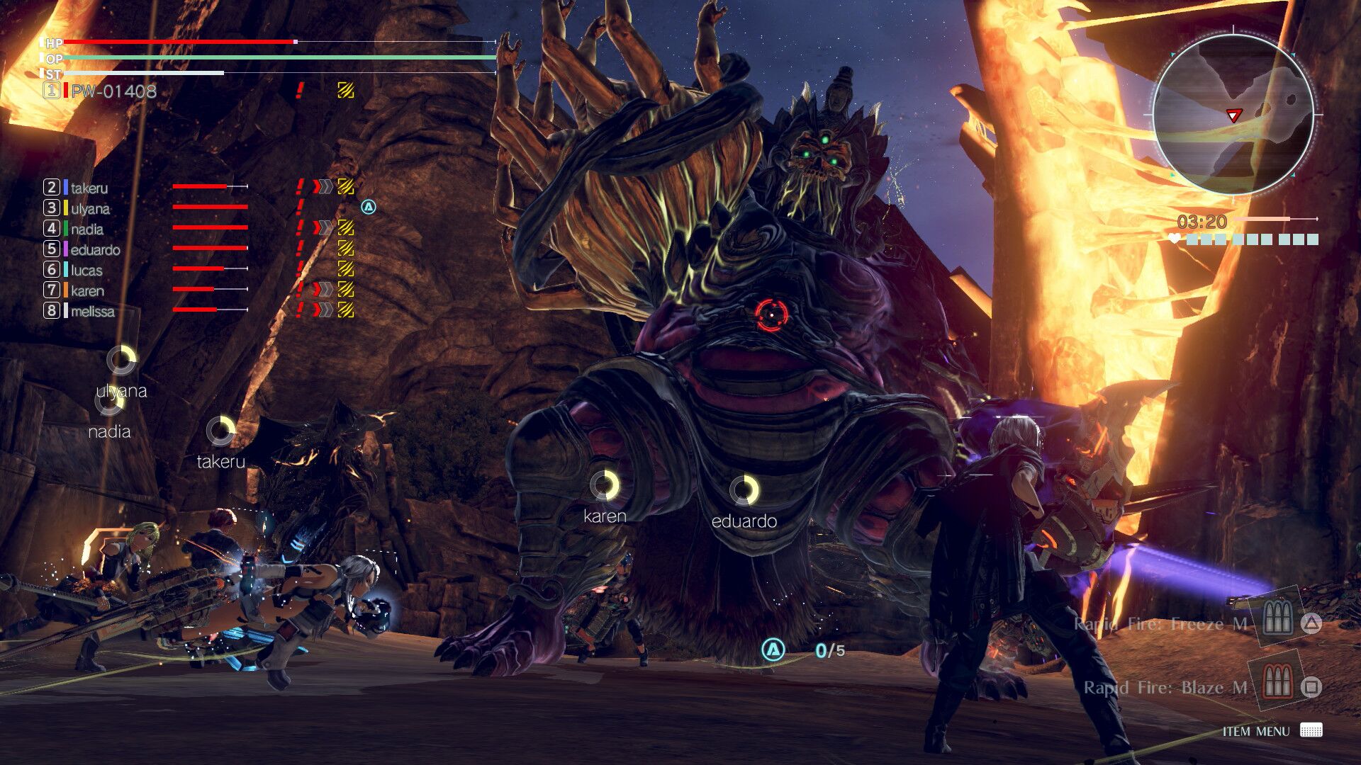 GOD EATER 3 oyun içi görsel 2