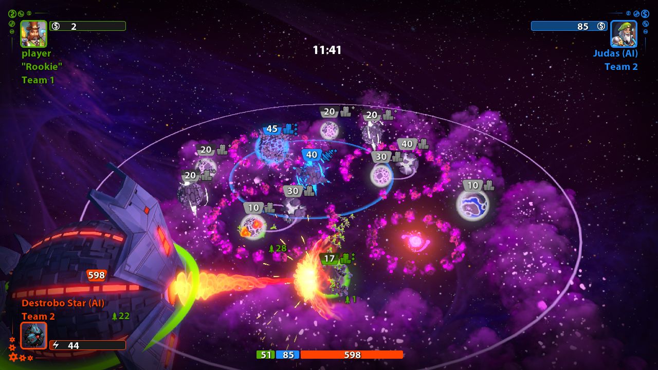 Planets Under Attack Steam Key oyun içi görsel 2