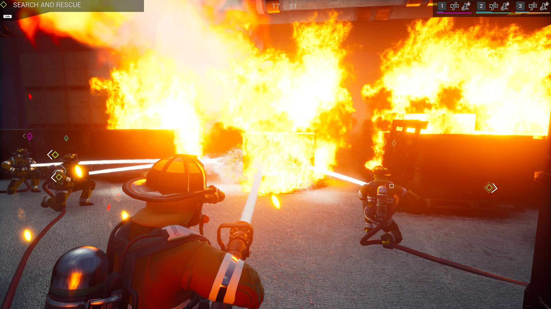Firefighting Simulator - The Squad oyun içi görsel 1