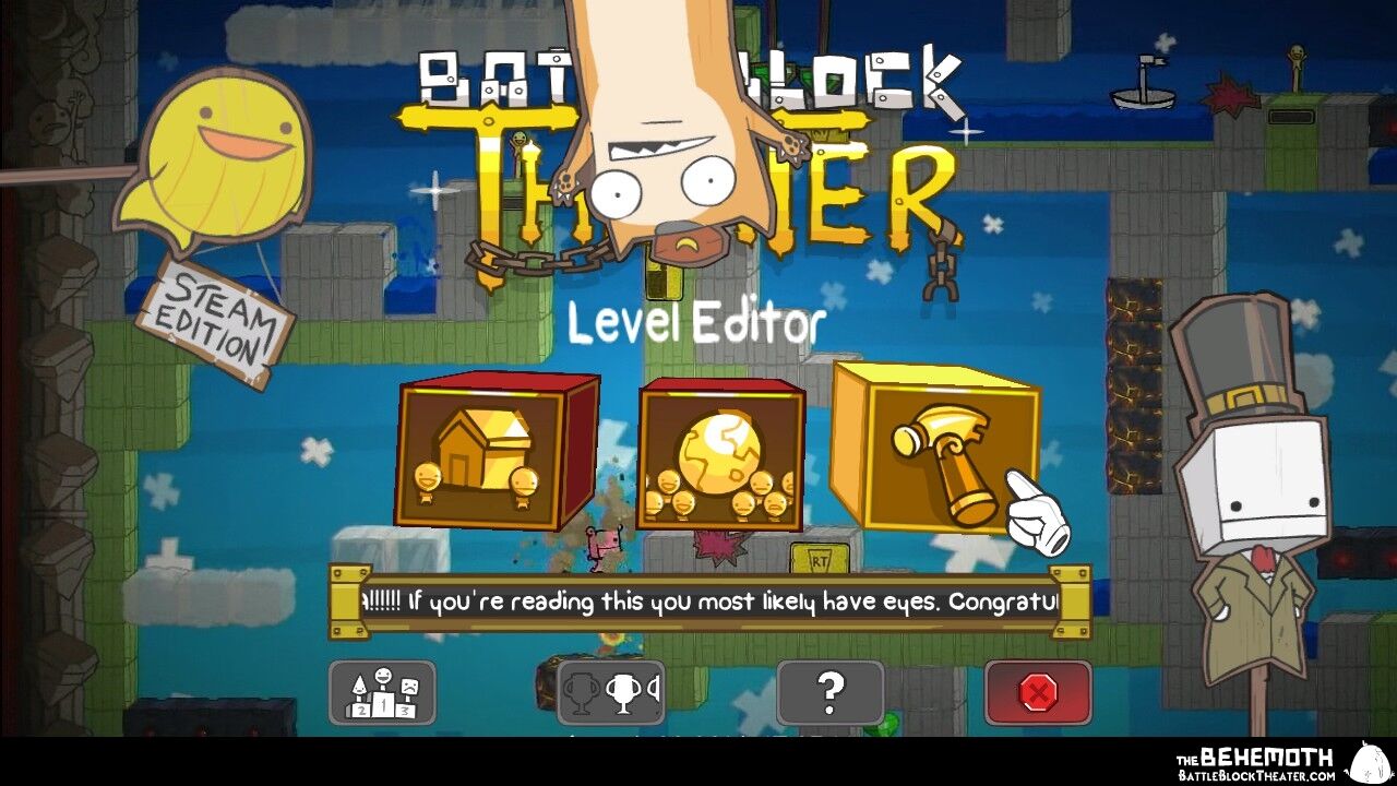 BattleBlock Theater oyun içi görsel 1