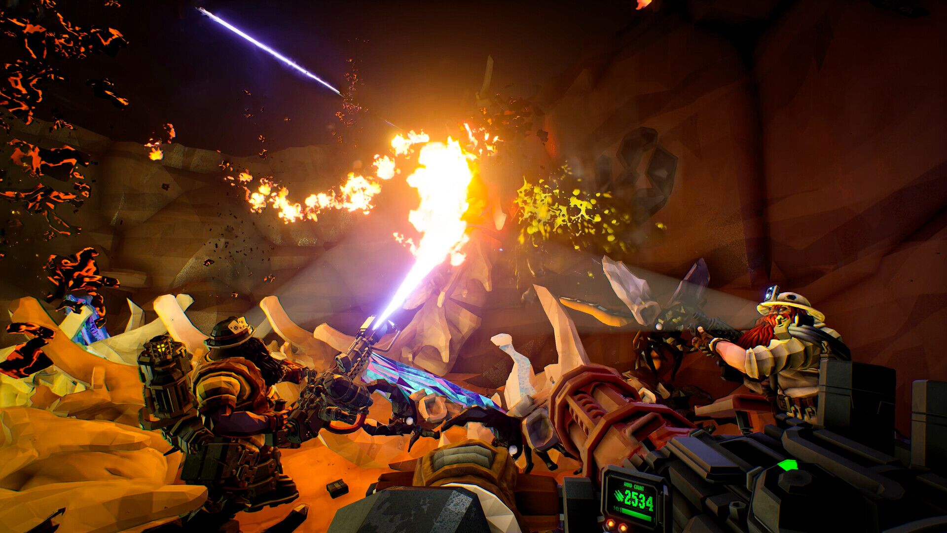 Deep Rock Galactic oyun içi görsel 3