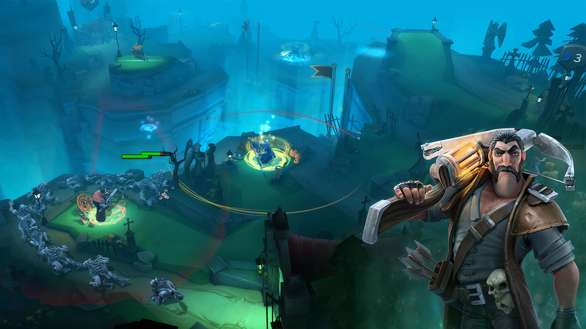 Hero Defense Steam Key oyun içi görsel 1