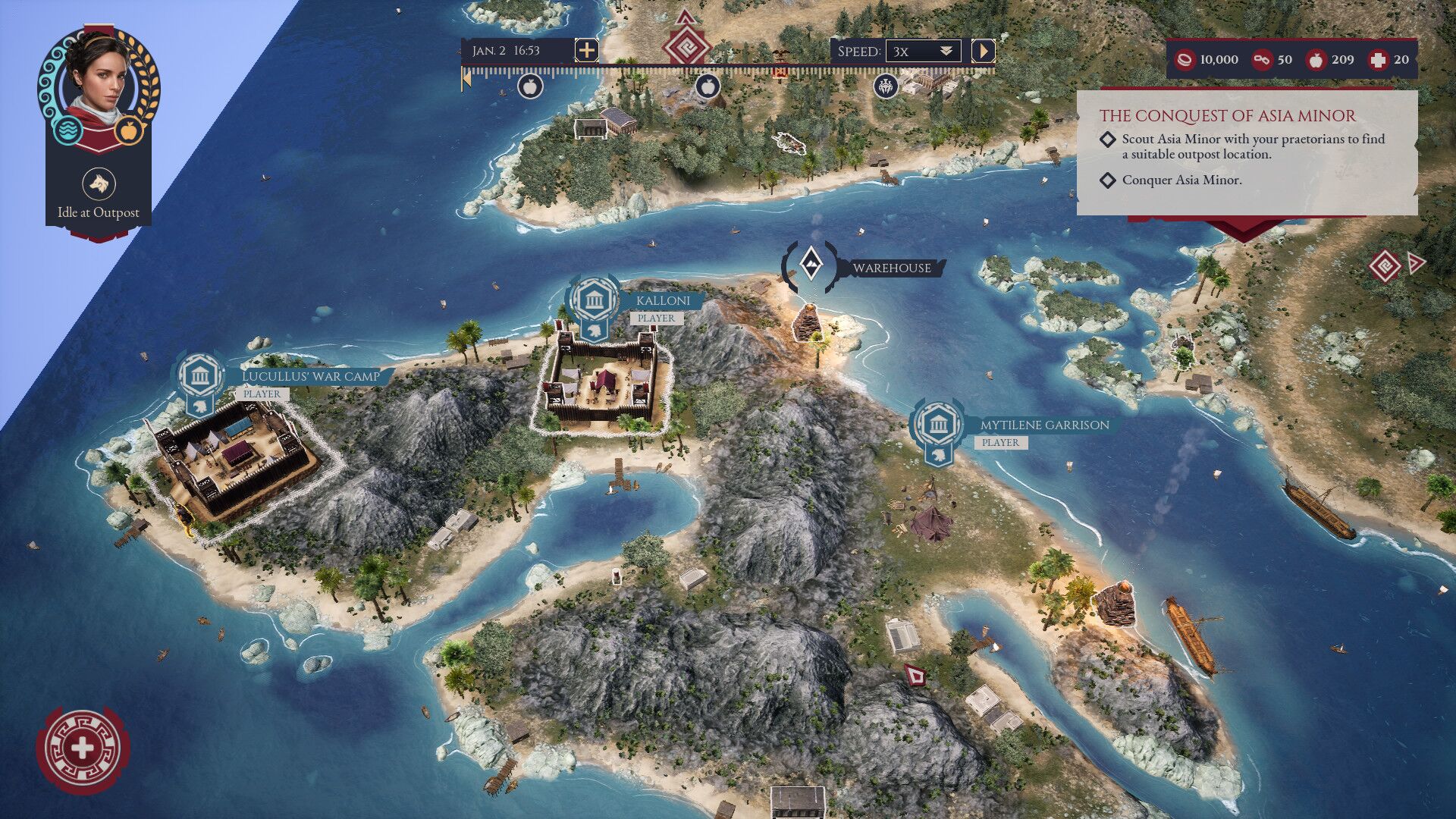 Expeditions: Rome oyun içi görsel 1