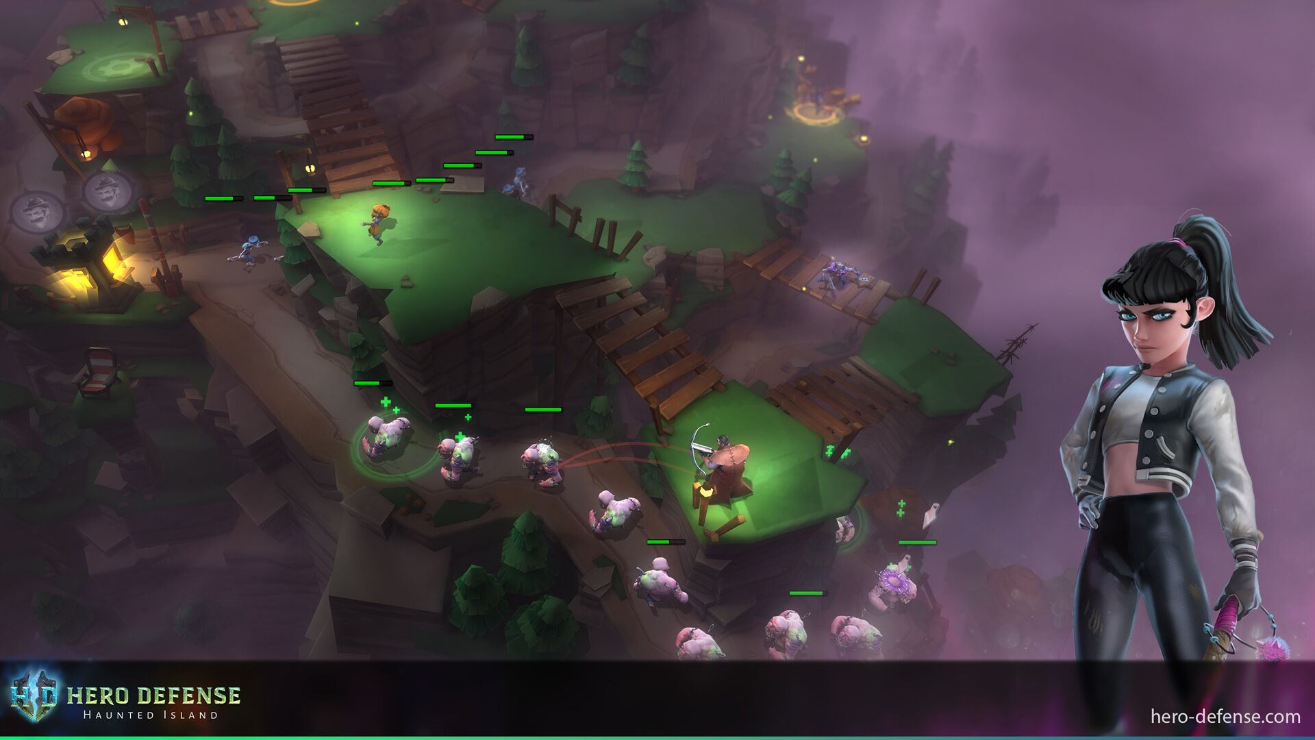 Hero Defense Steam Key oyun içi görsel 3