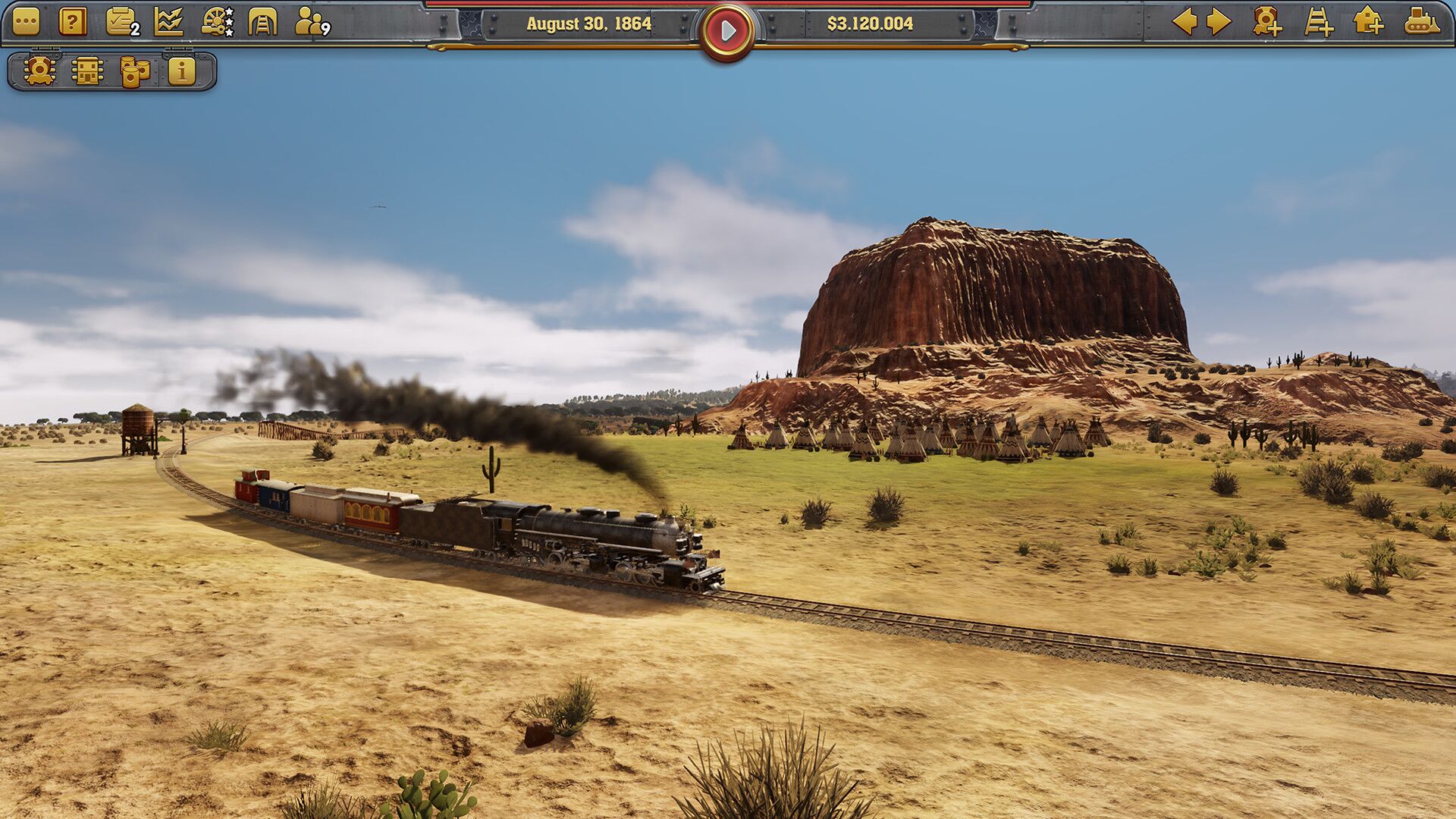 Railway Empire Steam Key oyun içi görsel 3