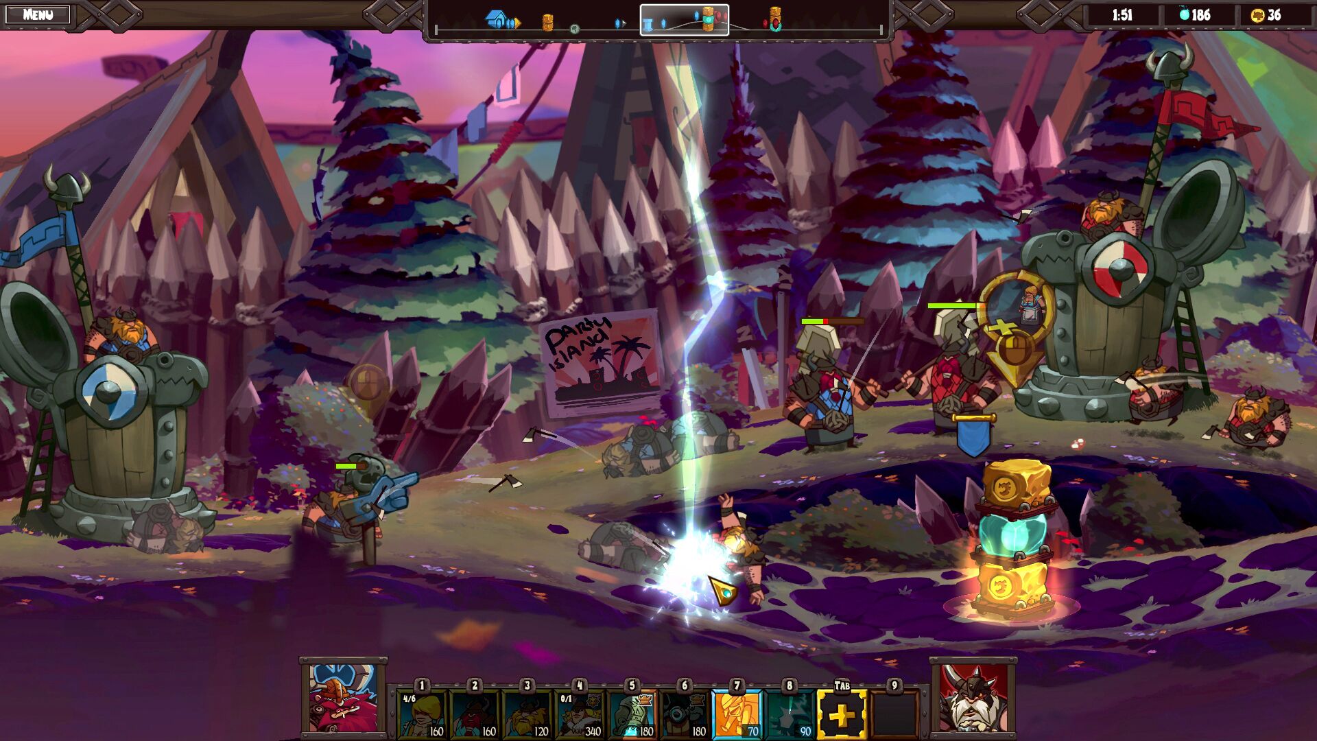 Swords and Soldiers 2 Shawarmageddon Steam Key oyun içi görsel 1