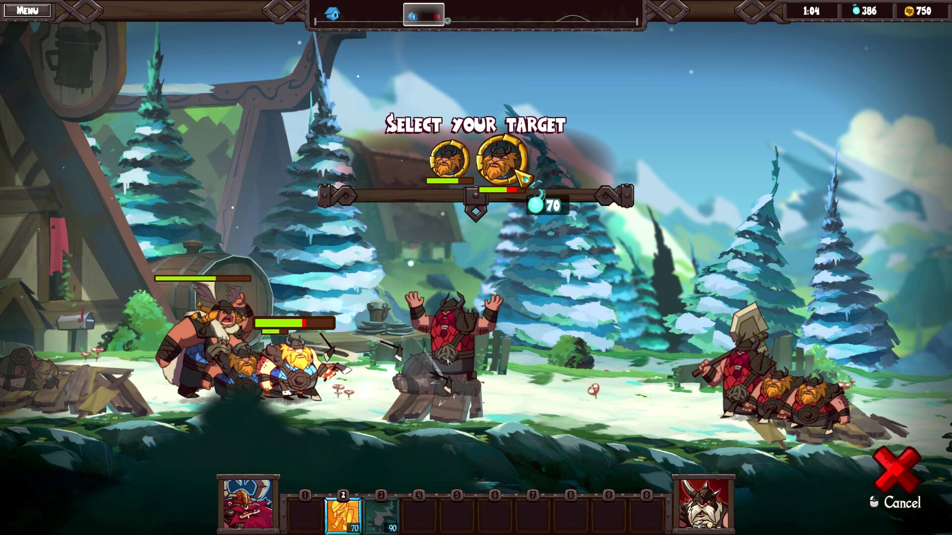 Swords and Soldiers 2 Shawarmageddon Steam Key oyun içi görsel 2