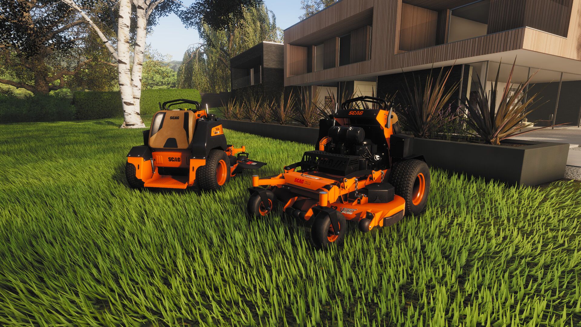 Lawn Mowing Simulator oyun içi görsel 2