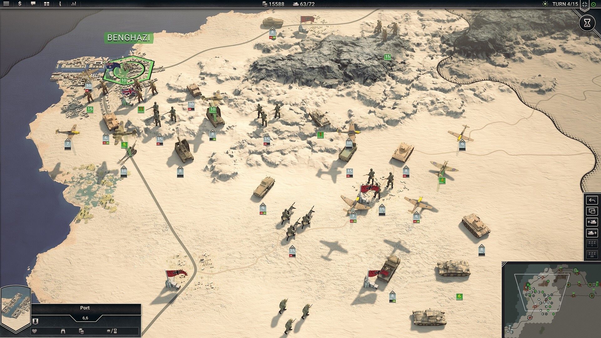 Panzer Corps 2 oyun içi görsel 2