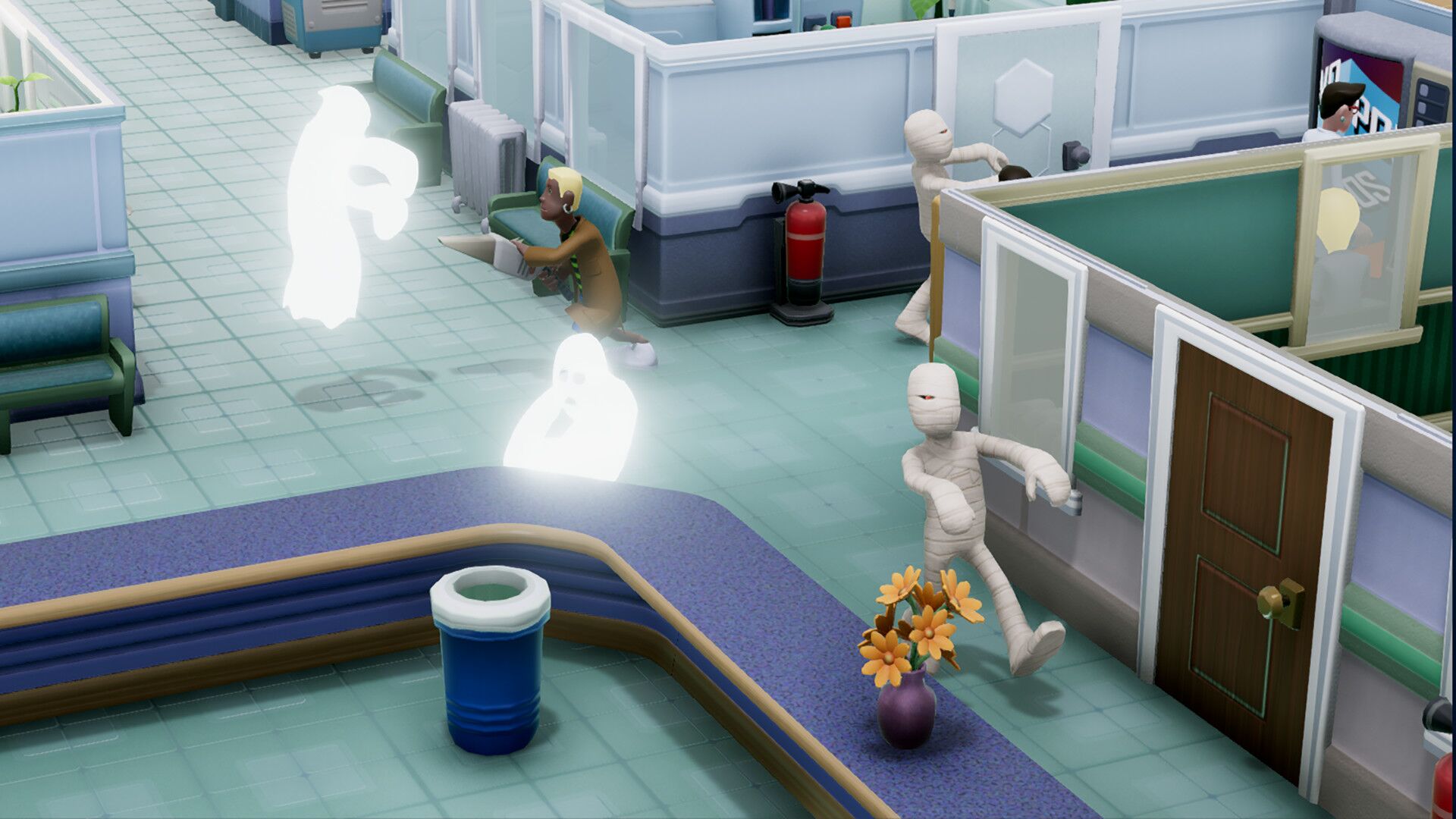 Two Point Hospital oyun içi görsel 2