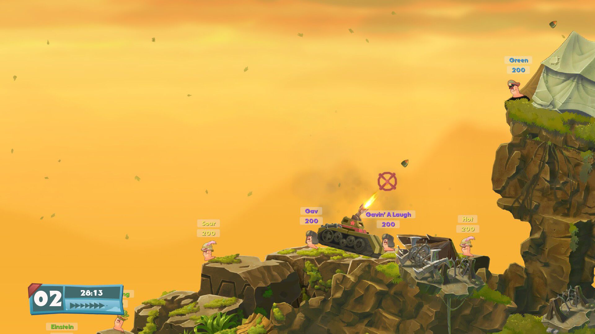 Worms W.M.D oyun içi görsel 3