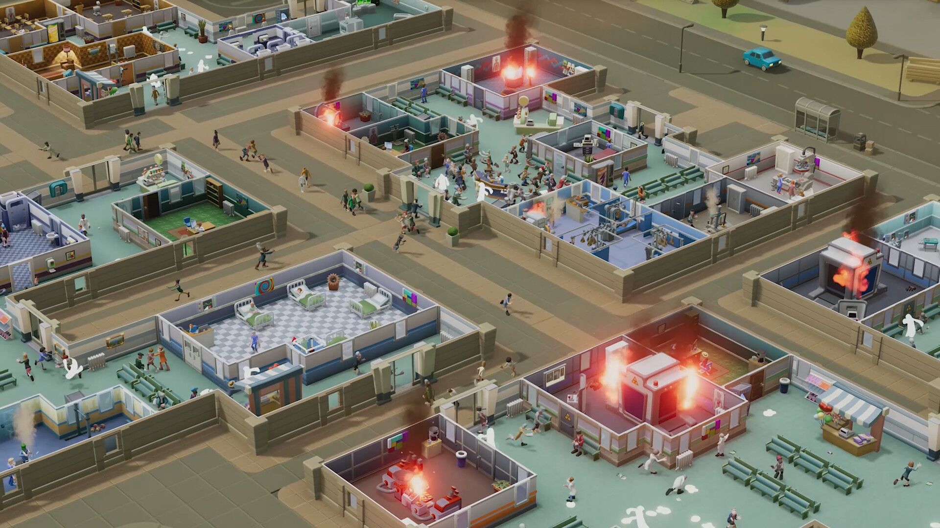 Two Point Hospital oyun içi görsel 1