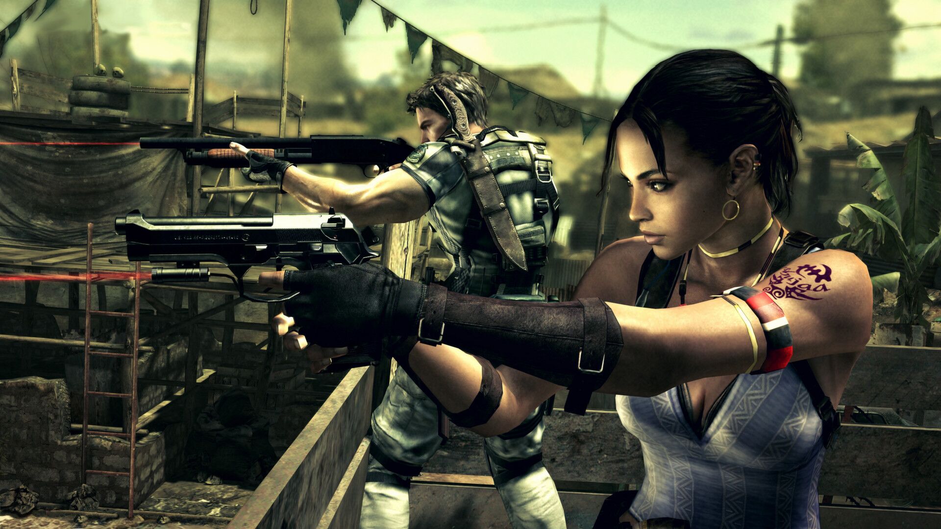 Resident Evil 5 oyun içi görsel 1
