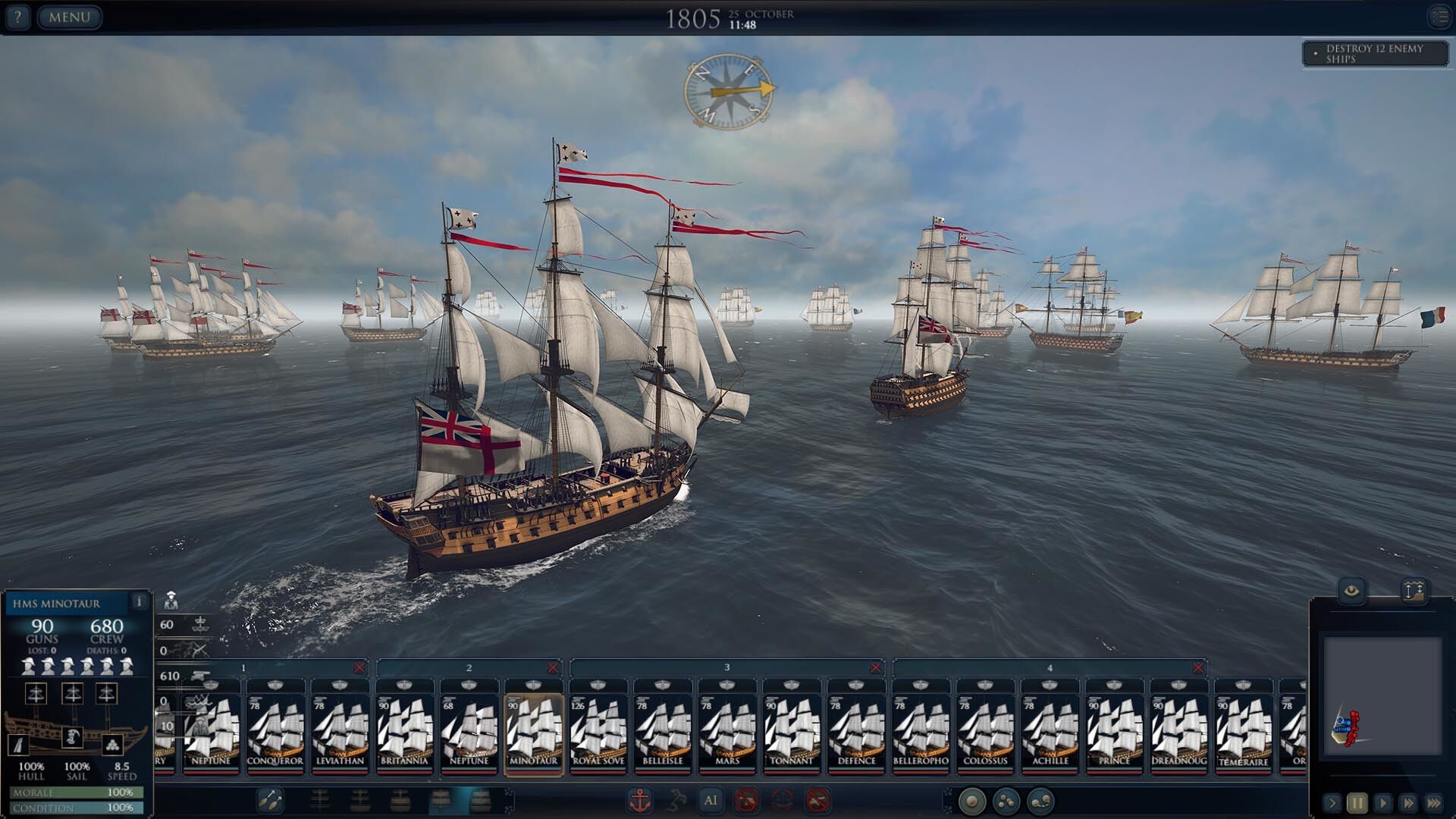 Ultimate Admiral: Age of Sail oyun içi görsel 1