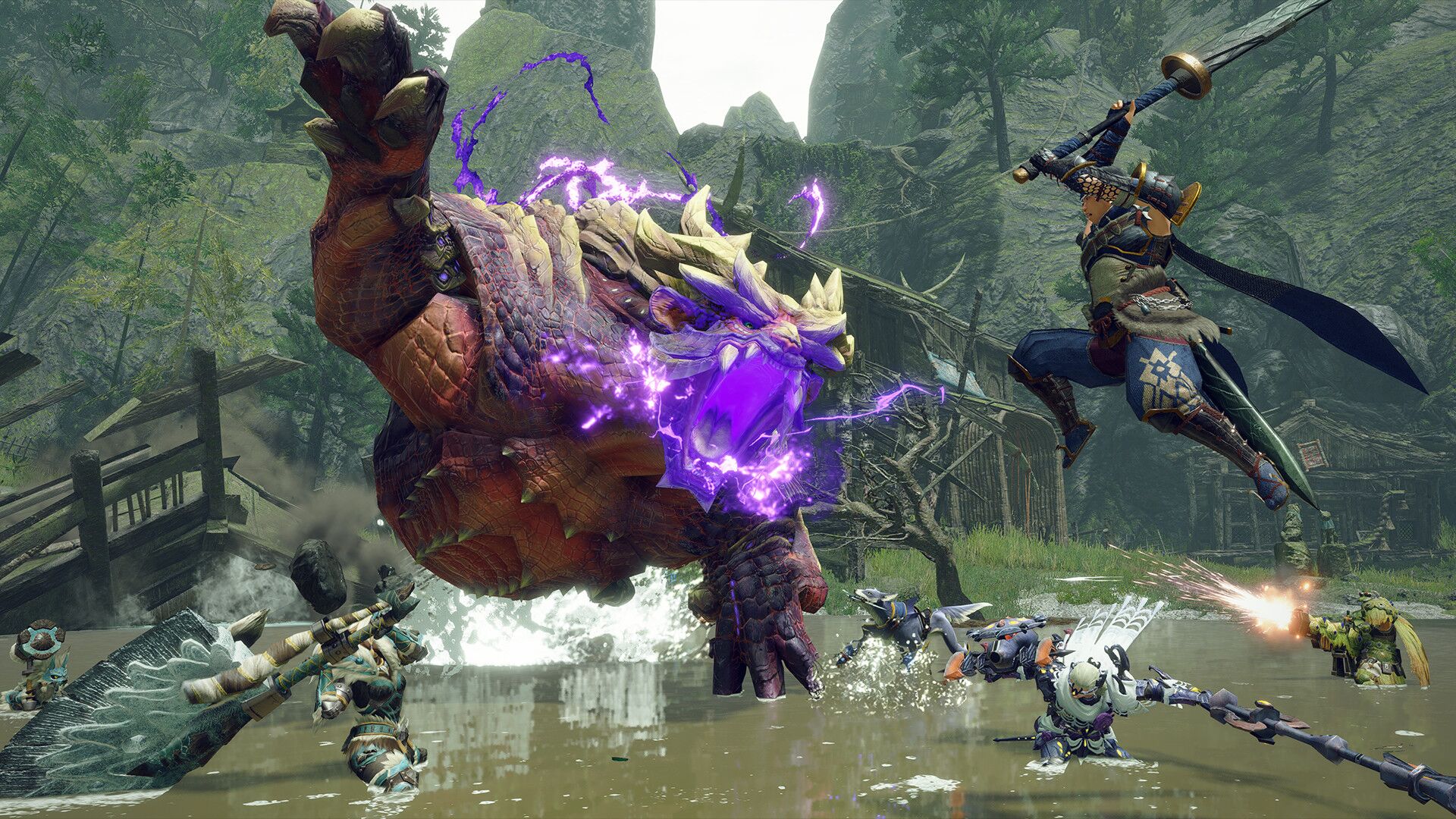 MONSTER HUNTER RISE oyun içi görsel 1