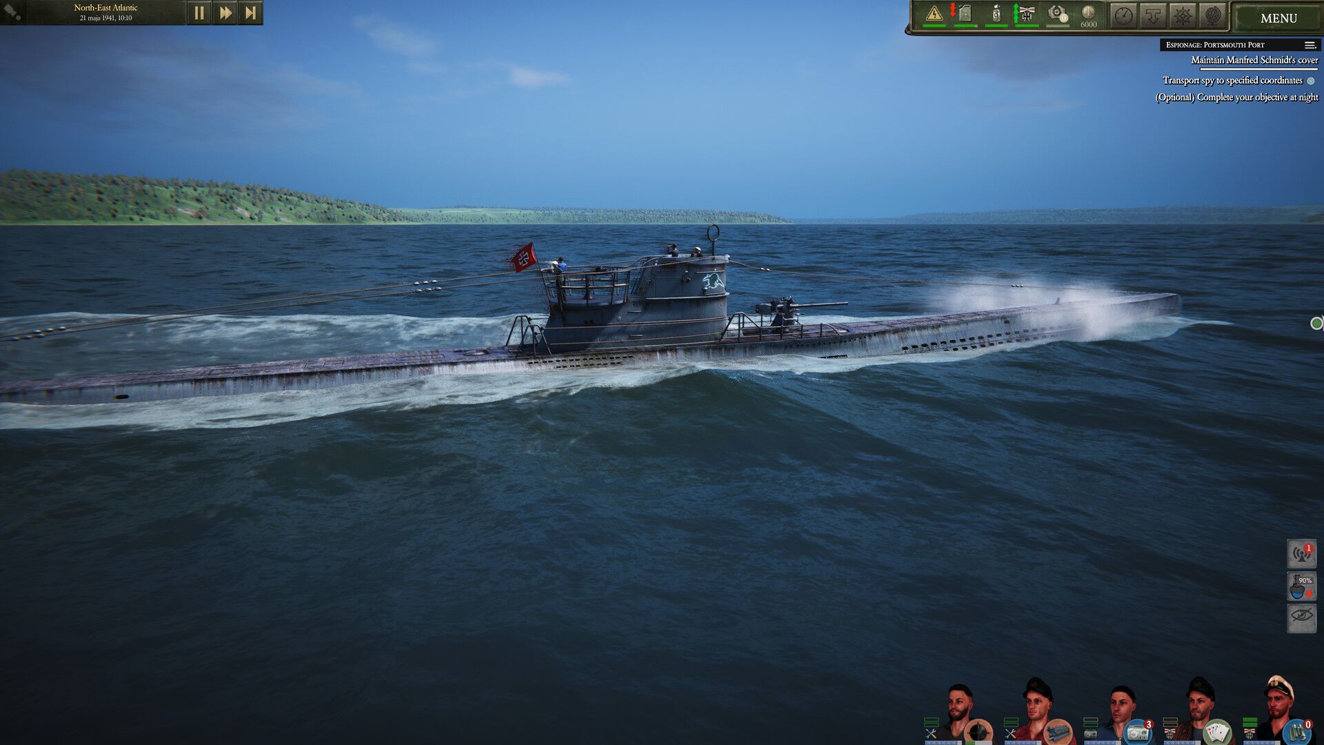 UBOAT oyun içi görsel 1