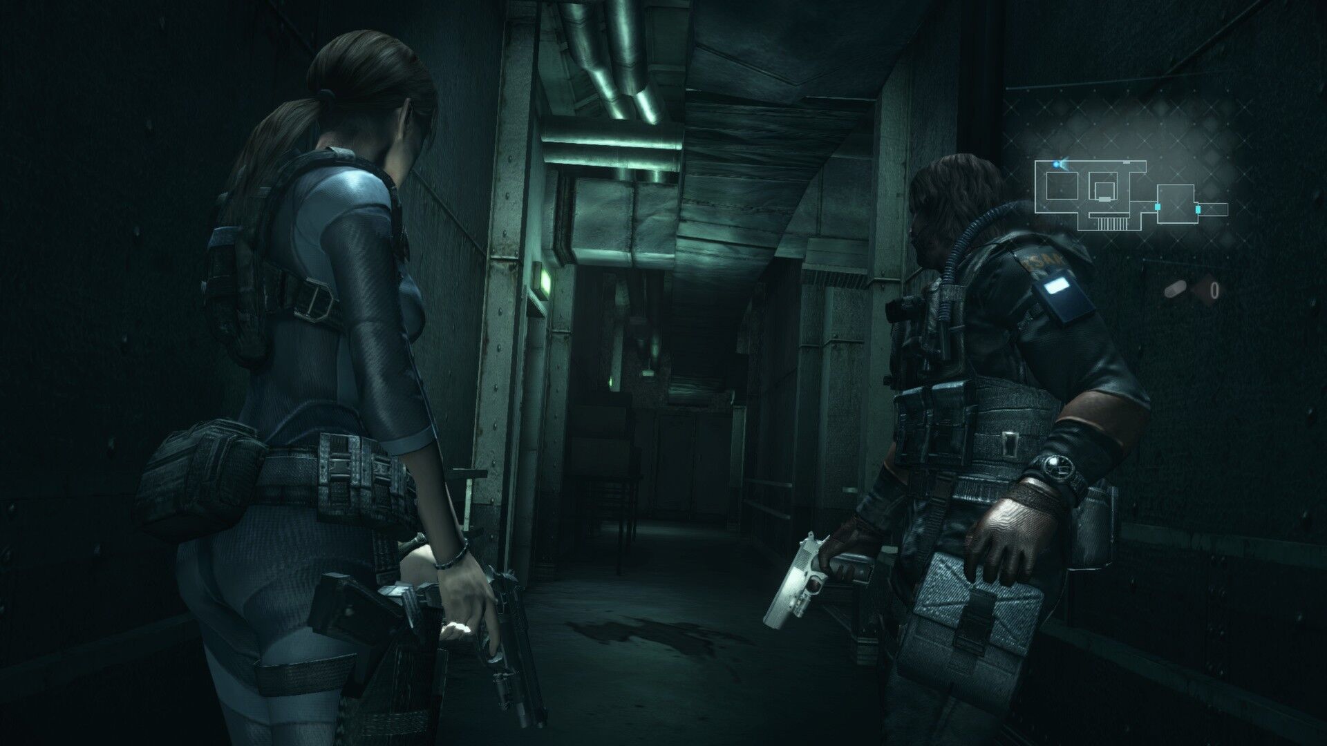 Resident Evil Revelations oyun içi görsel 1