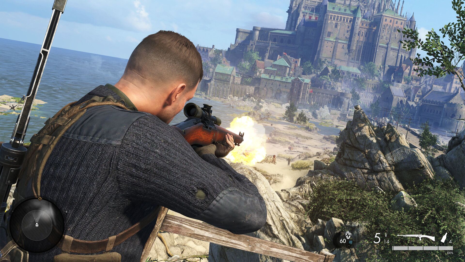 Sniper Elite 5 oyun içi görsel 1