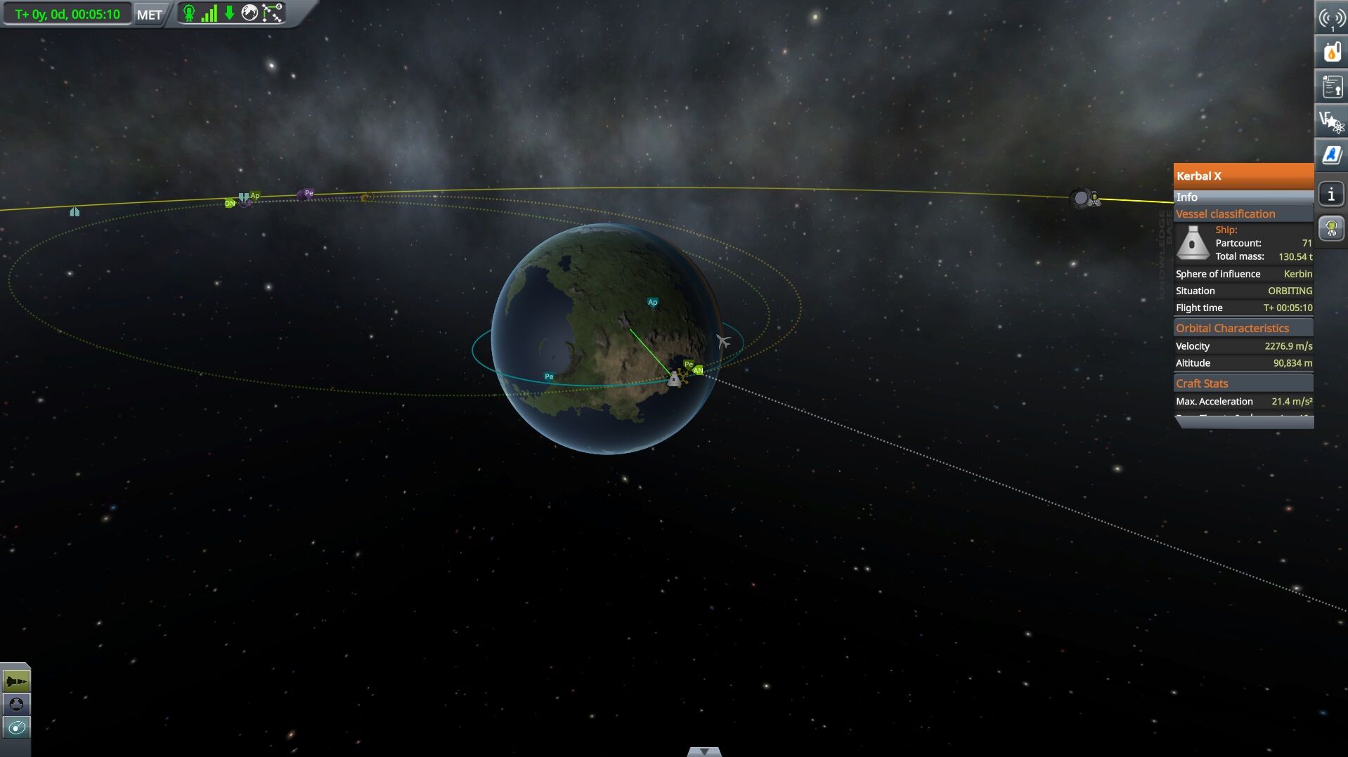 Kerbal Space Program oyun içi görsel 3