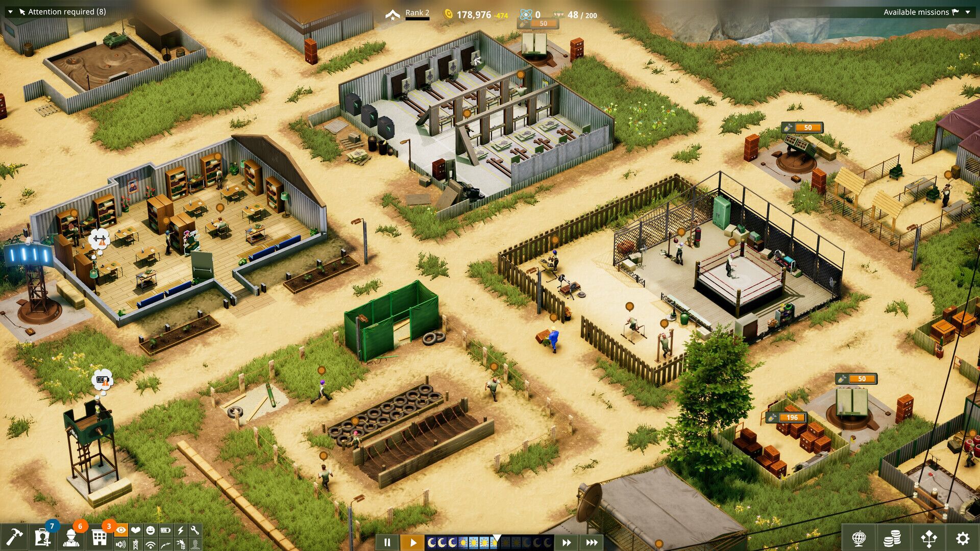 One Military Camp oyun içi görsel 2