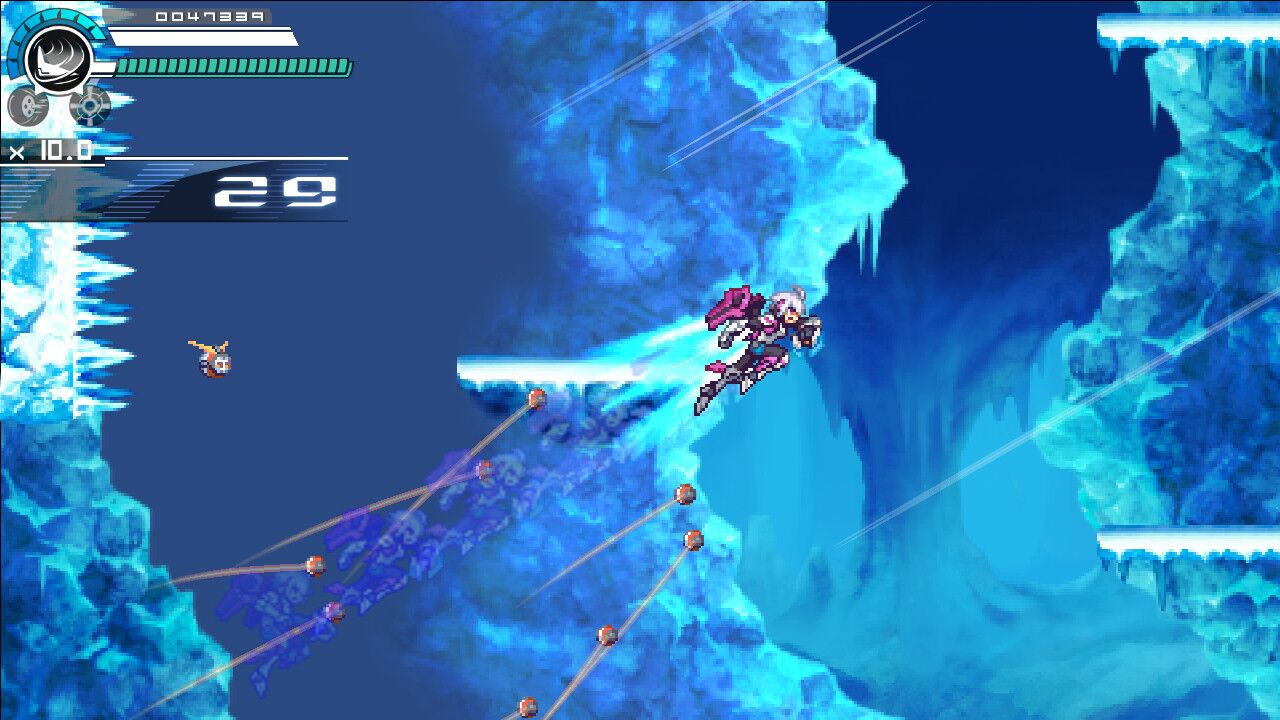 Gunvolt Chronicles Luminous Avenger iX 2 oyun içi görsel 2