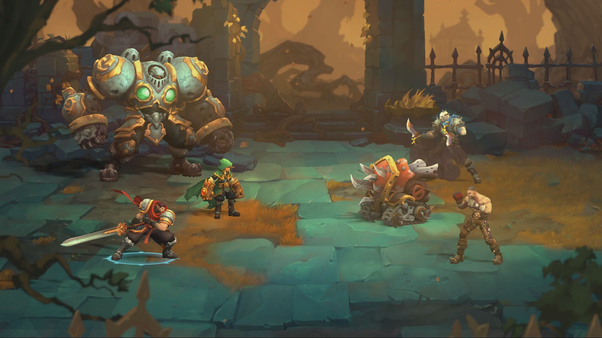 Battle Chasers Nightwar oyun içi görsel 2