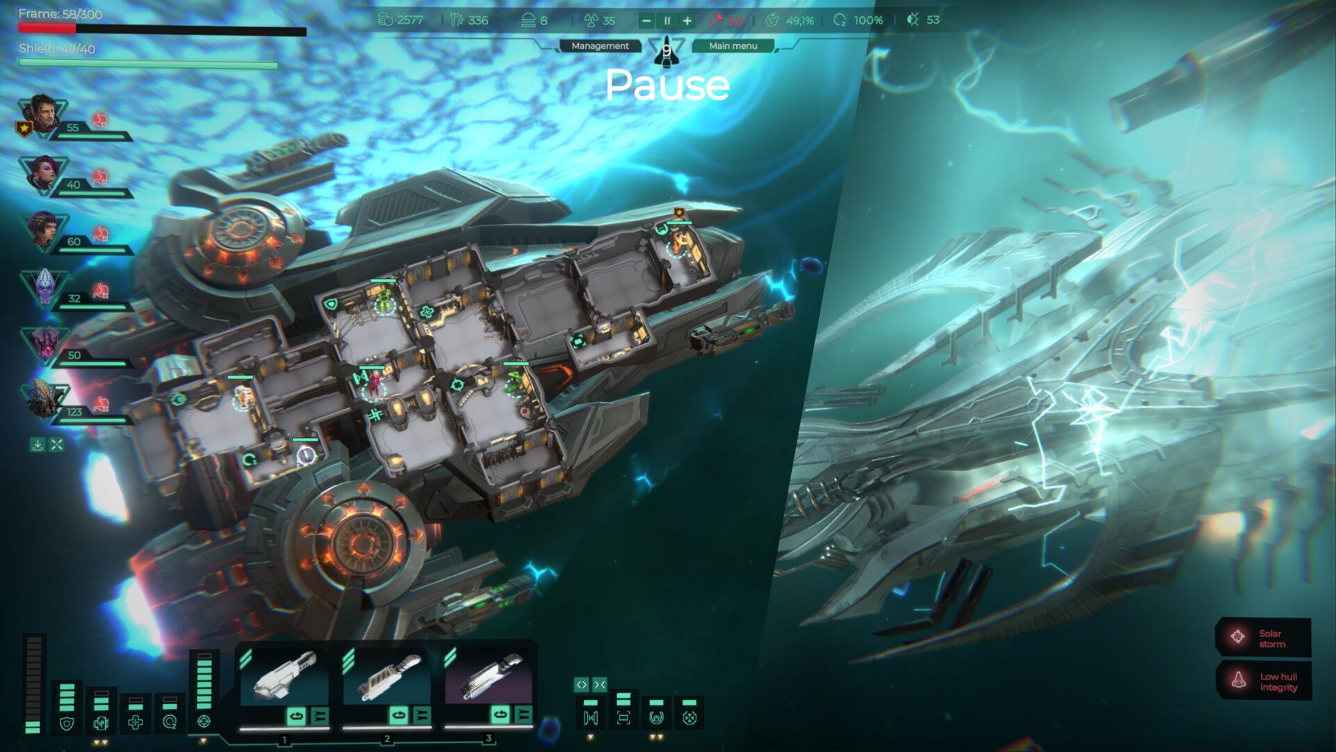 Trigon Space Story oyun içi görsel 3