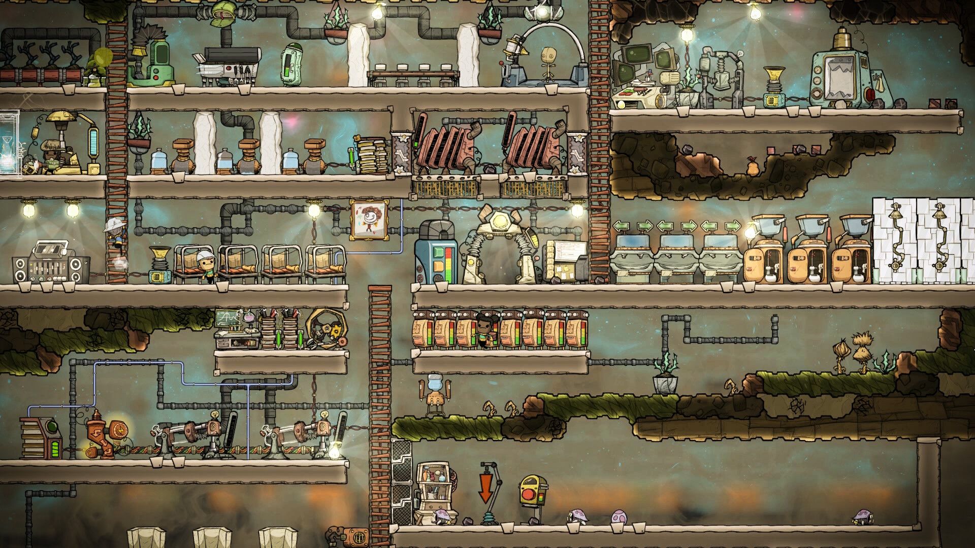 Oxygen Not Included oyun içi görsel 1