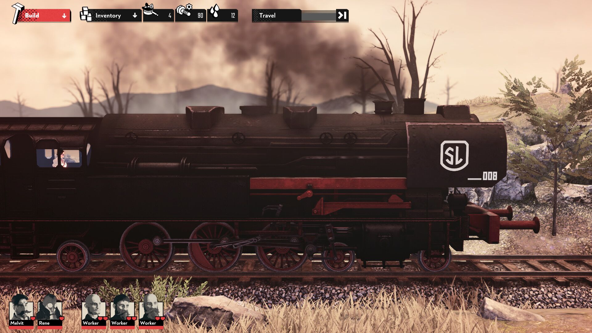 Pandemic Train oyun içi görsel 1