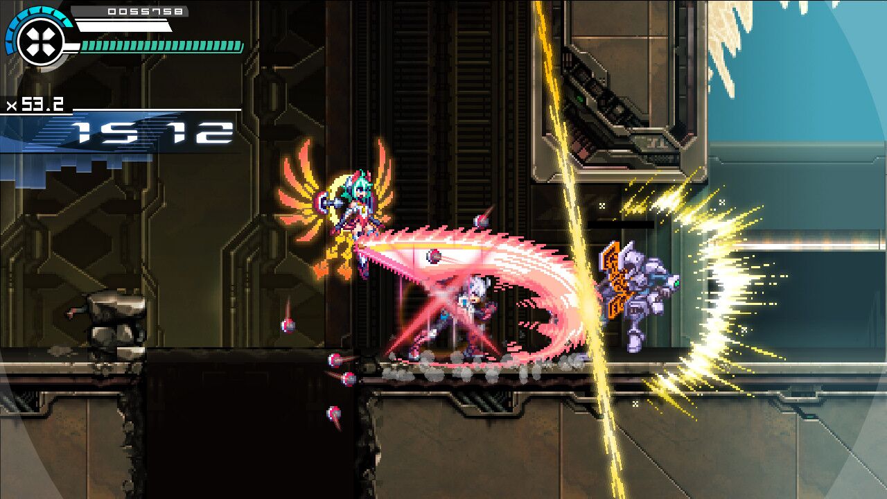Gunvolt Chronicles Luminous Avenger iX 2 oyun içi görsel 1