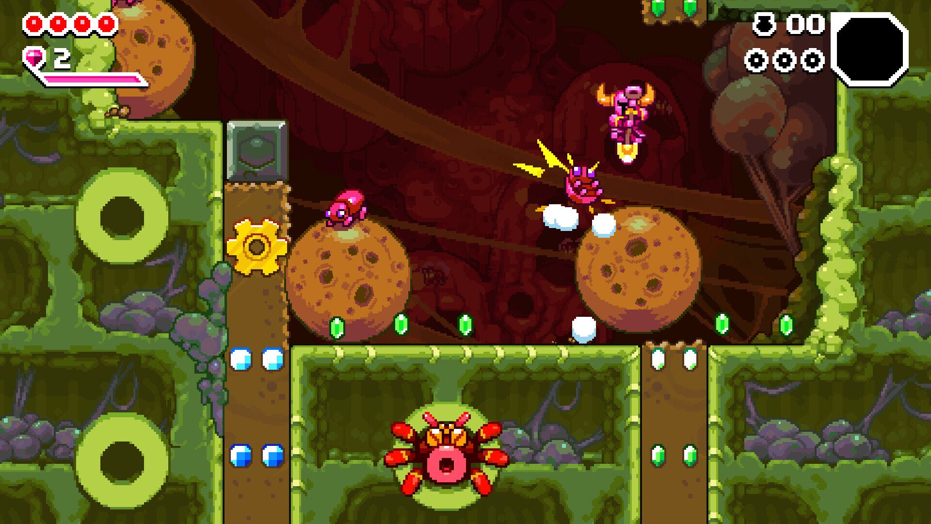 Shovel Knight Dig oyun içi görsel 2