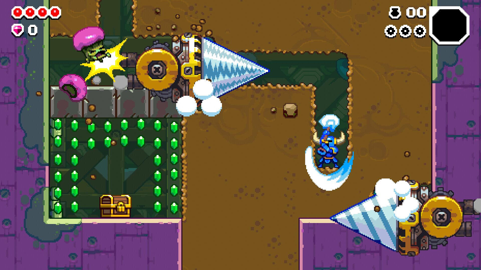 Shovel Knight Dig oyun içi görsel 3