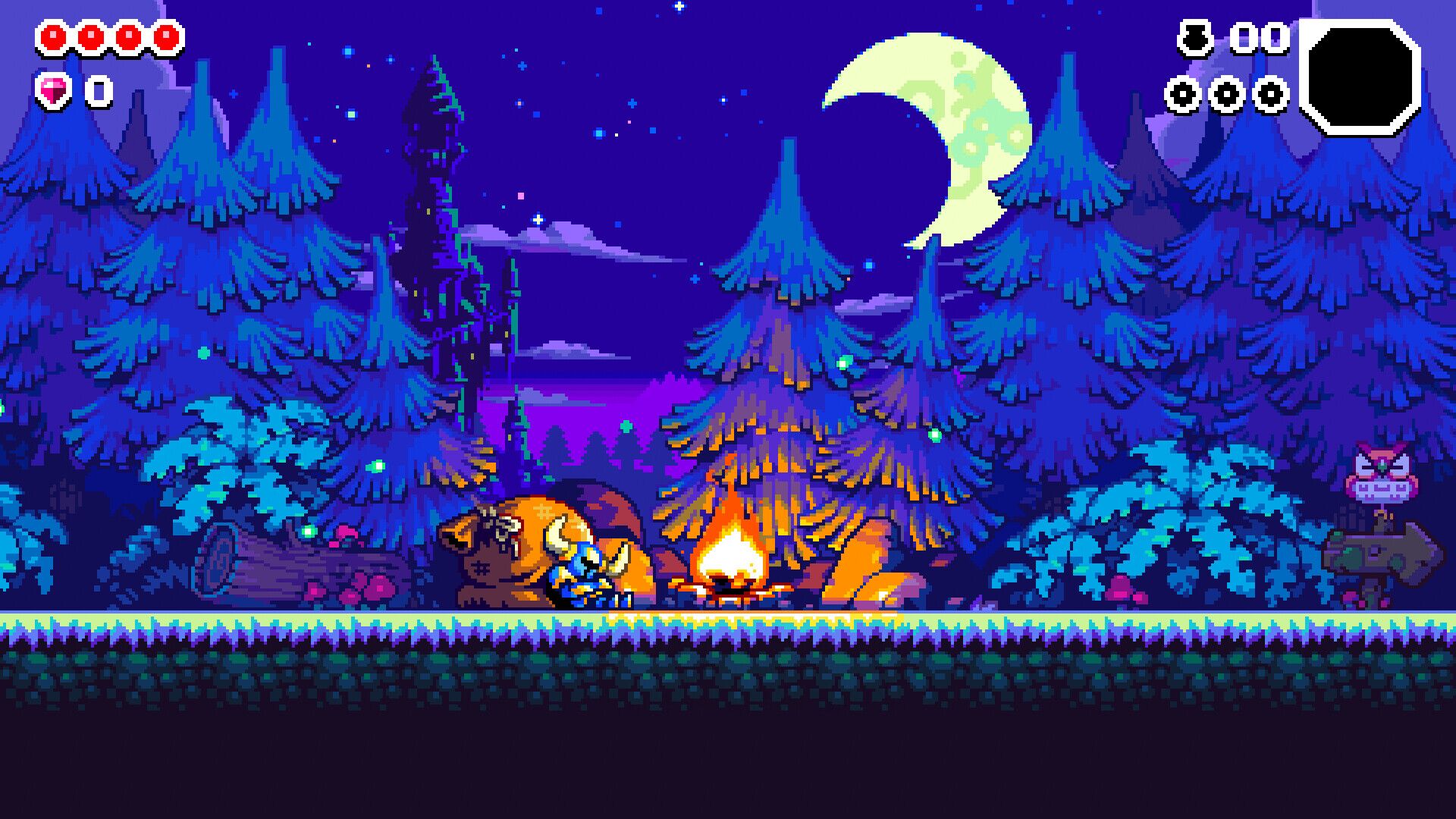 Shovel Knight Dig oyun içi görsel 1