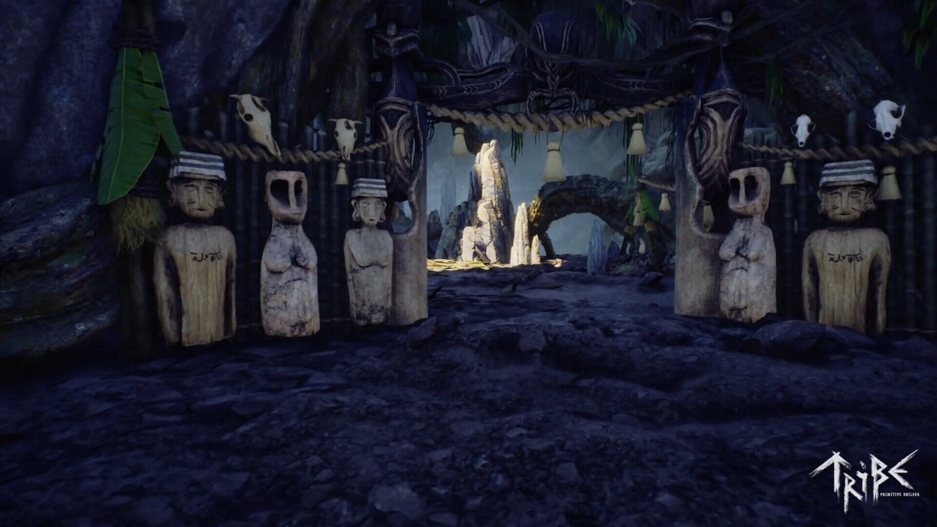 Tribe Primitive Builder oyun içi görsel 1